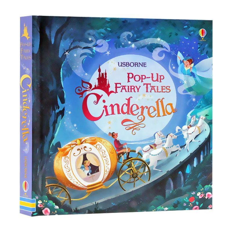 Kids Education Picture - Usborne Pop-up Fairy Tale Cinderella Montessori
