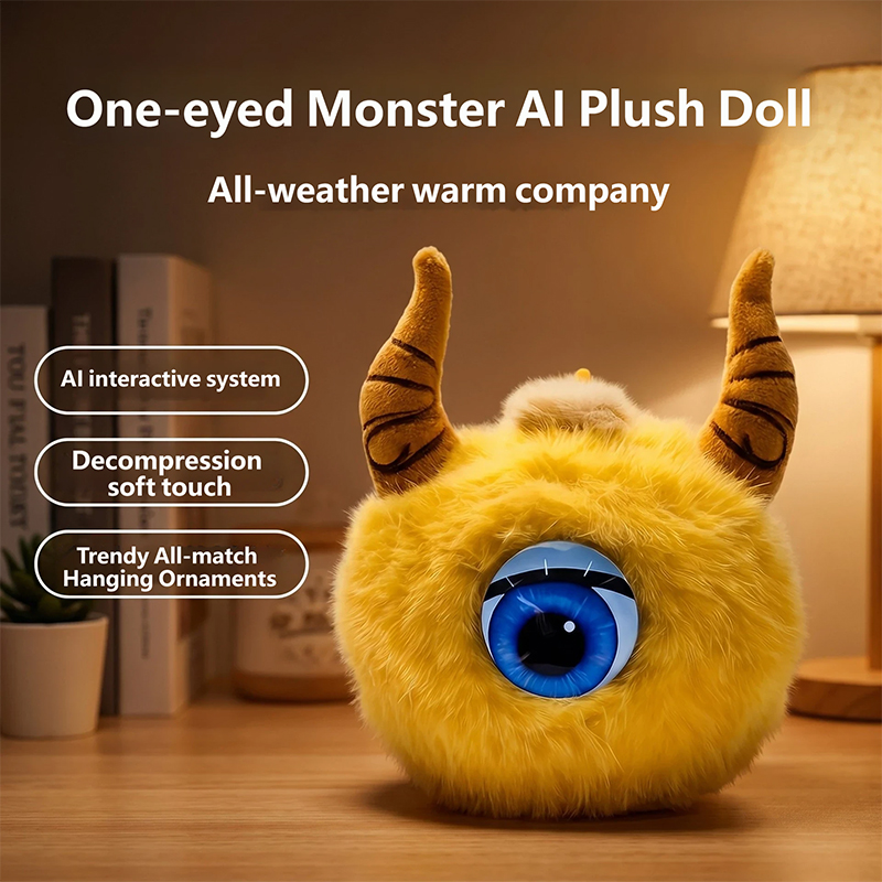 Kids Education Yes - AI Smart Talking Plush Toy One-Eyed