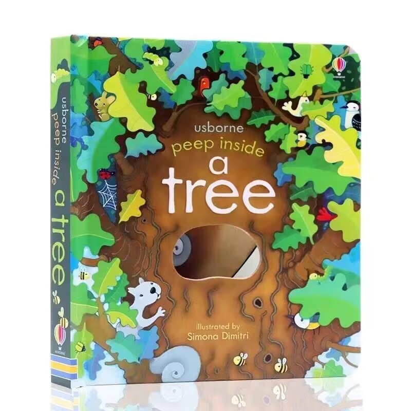 Kids Education Picture - Usborne Peep Inside A Tree 3D