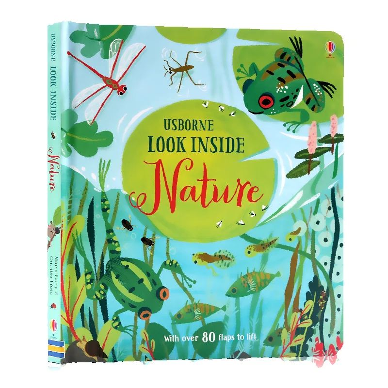Kids Education Picture - English Montessori 3D Usborne Look Inside