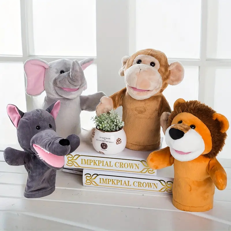 Kids Education Story - Baby Plush Toy Cartoon Animal Family