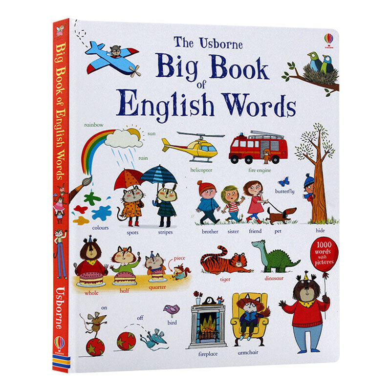 The Big Book Of English Words  - Kids Education Words review and price