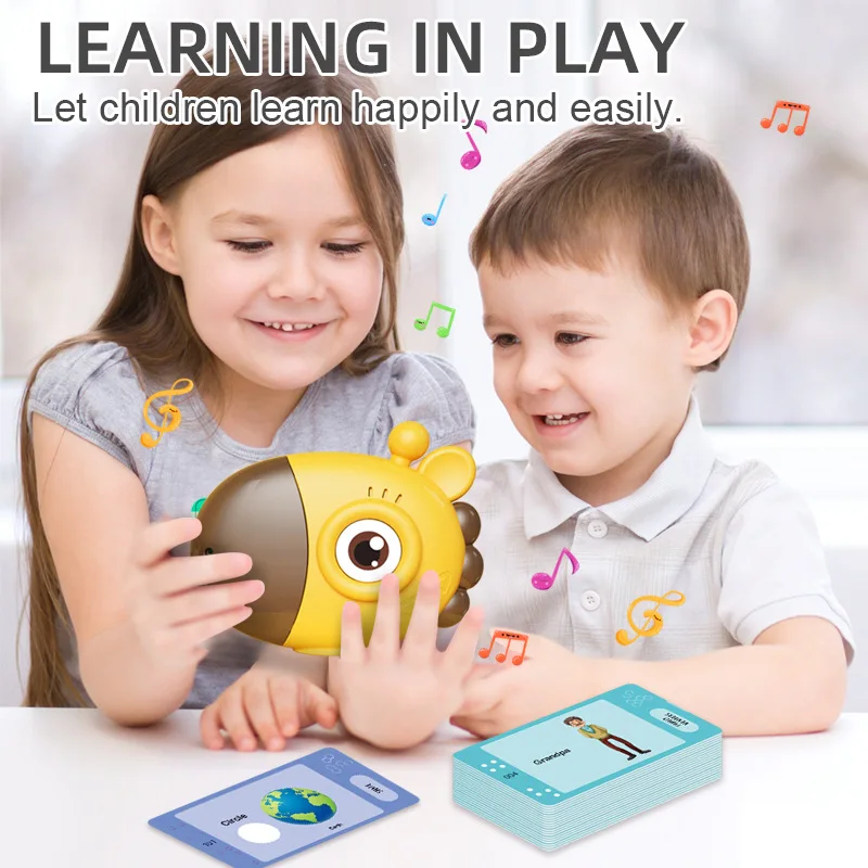 Giraffe Flash Card Reader Sigh - Kids Education Words review and price