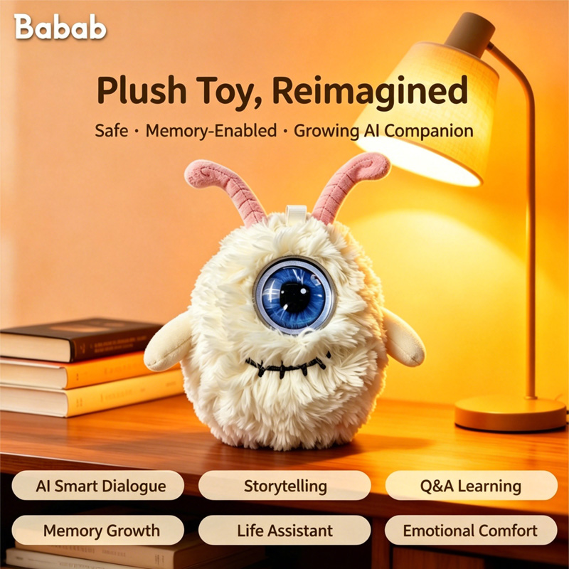 One-eyed Monster AI Plush Toy  - Kids Education Company review and price