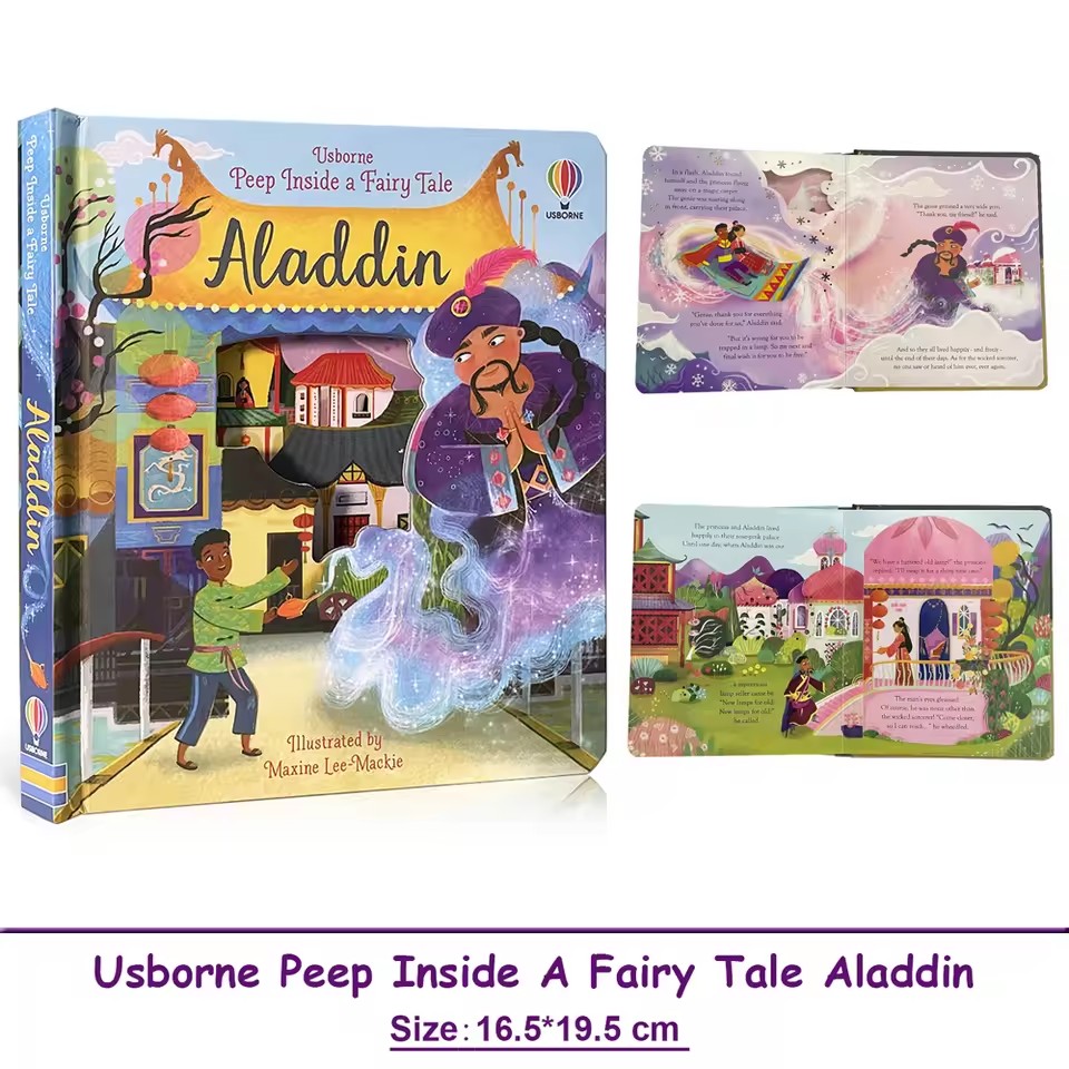 Usborne Peep inside Fairy Tale - Kids Education Picture review and price