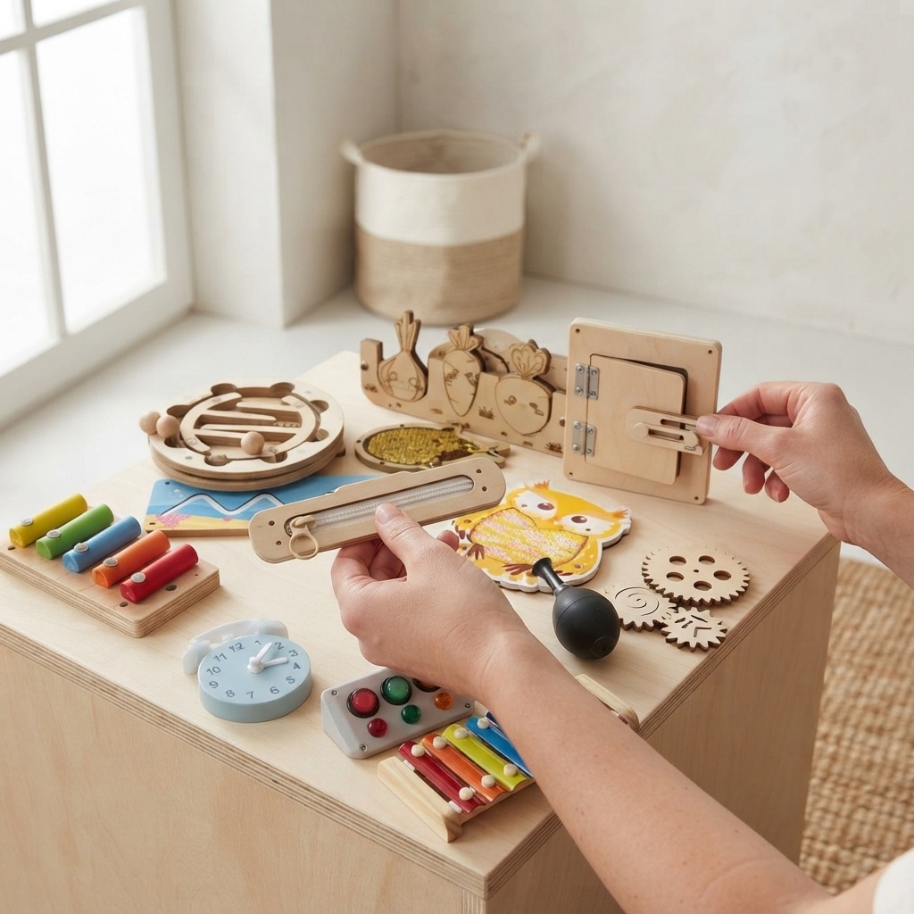 Dinosaur Busy Board Wooden DIY - Kids Education Usa review and price