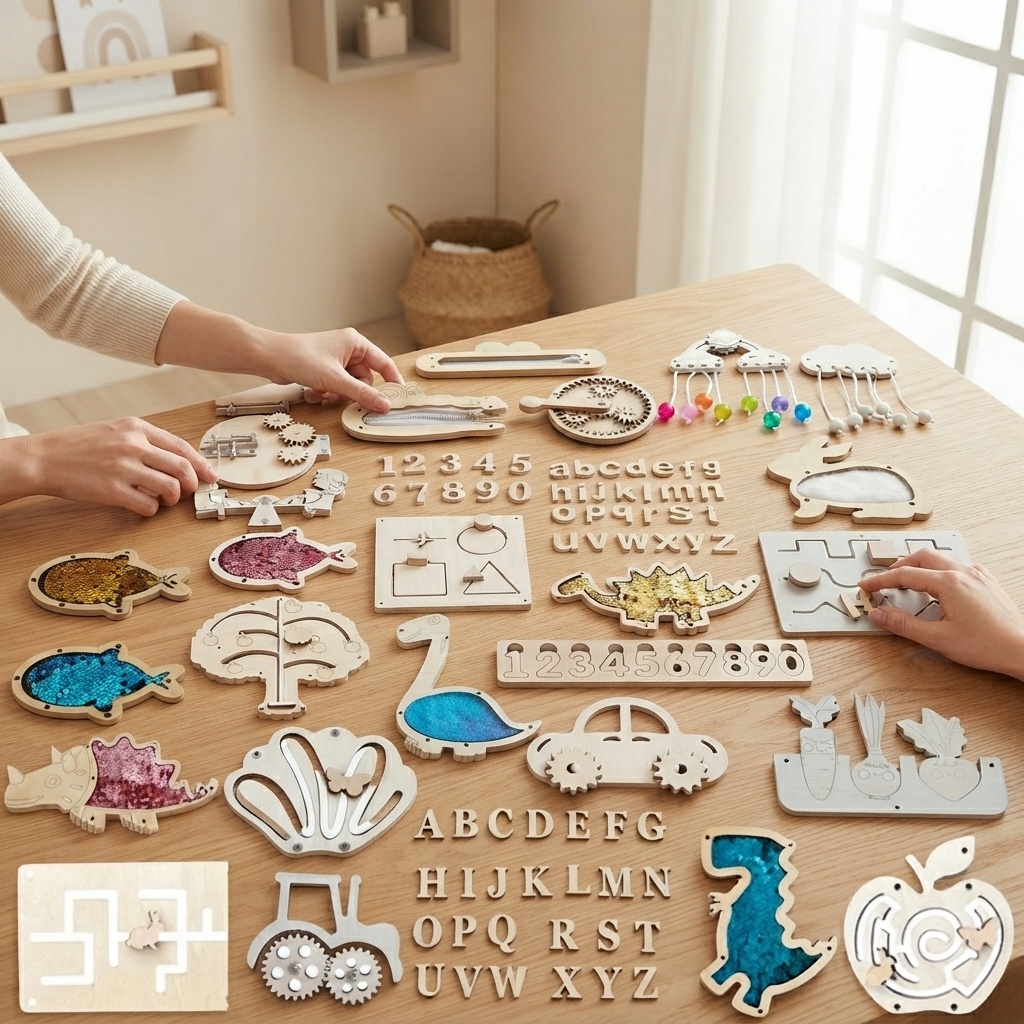 Dinosaur Busy Board Wooden DIY - Kids Education Usa review and price