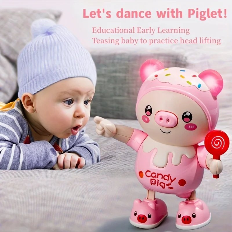 Electric Piggy with Music Ligh - Kids Education Phone review and price