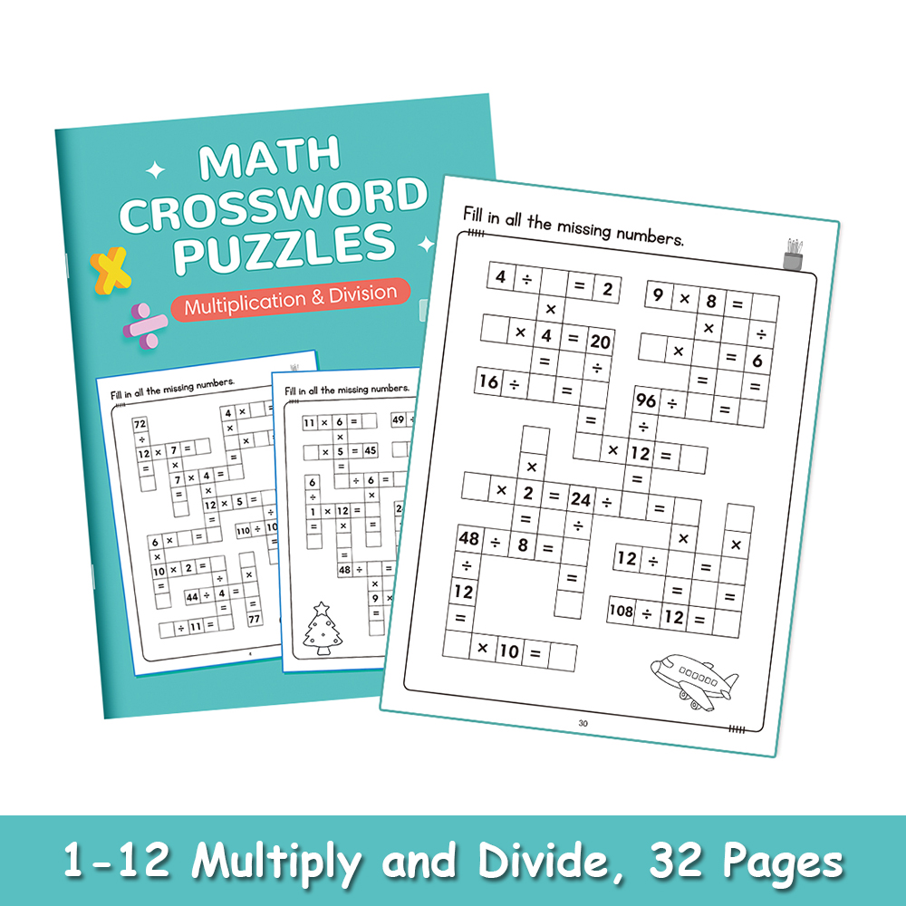 Math CrossWord Puzzles Game: 1 - Sight Word Game review and price