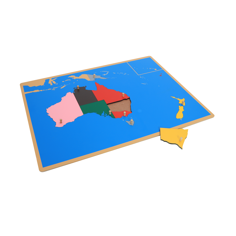 Wood Puzzle Map of Australia M - Kids Education In Australia review and price