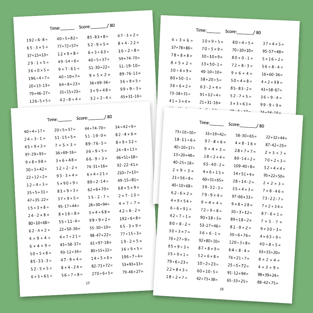 Subtraction, Addition, Multipl - Sight Word Game review and price