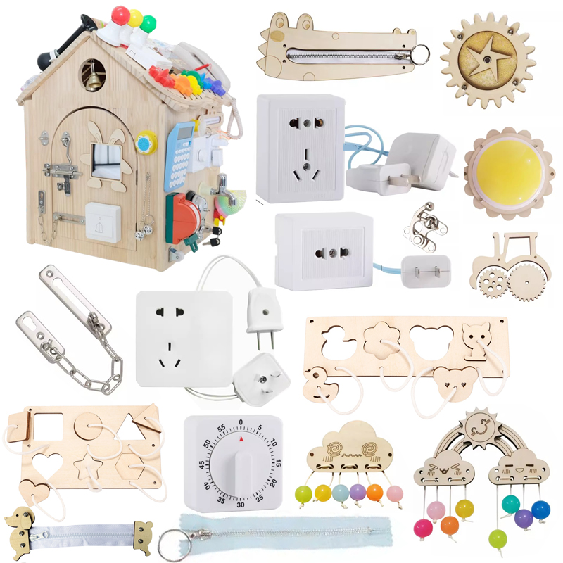 Montessori Busy Board Accessor - Kids Education Usa review and price