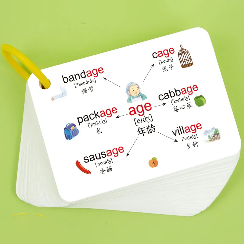 600 Words Mind Map Cards with  - Kids Education Words review and price
