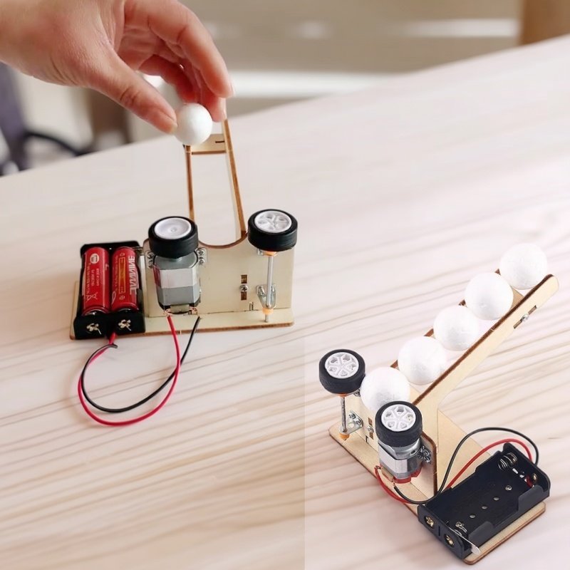 DIY Automatic Ball Server Mach - Kinetic Kids Education review and price