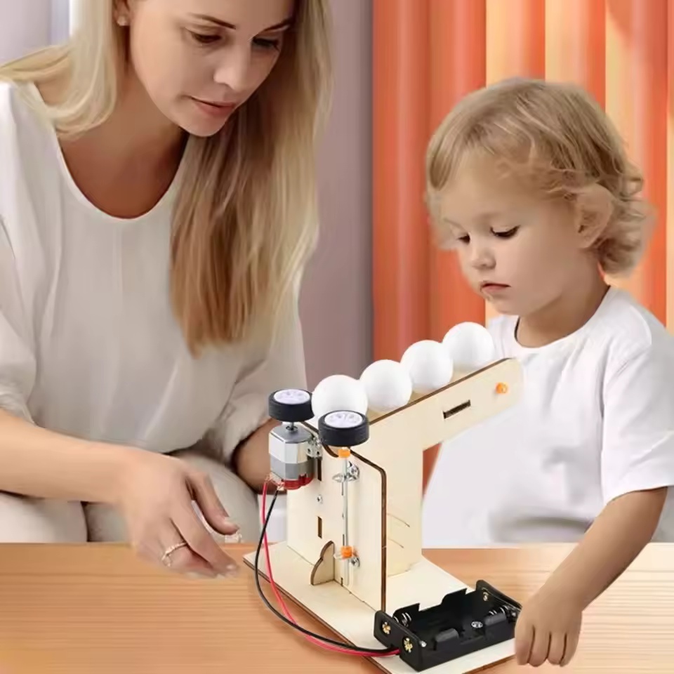 DIY Automatic Ball Server Mach - Kinetic Kids Education review and price