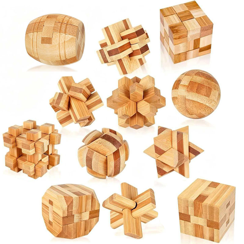 NEW 4.5CM Lu Ban Lock Puzzle B - Kids Education Yes review and price