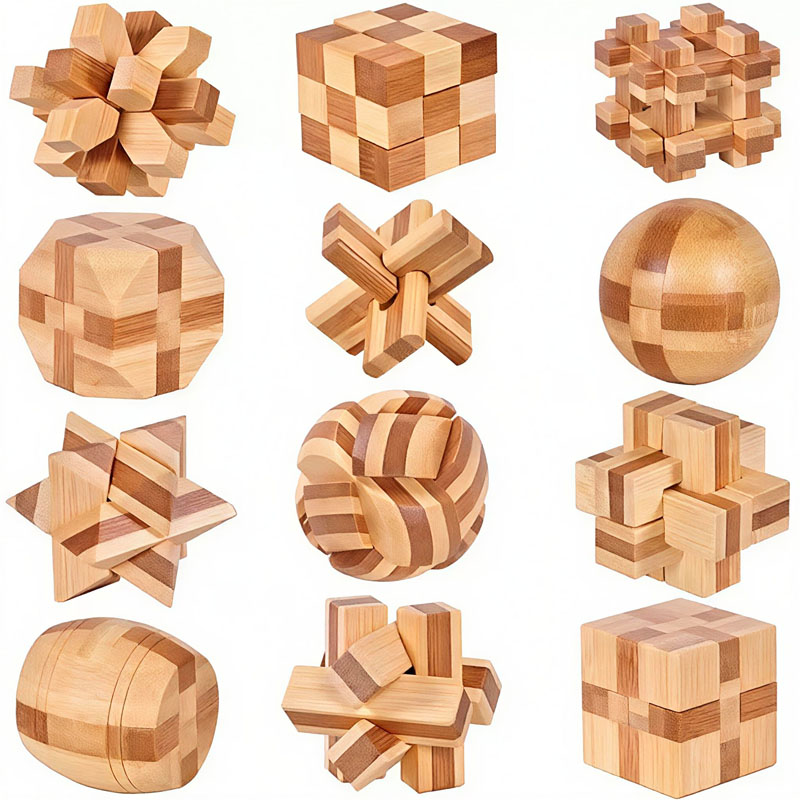 NEW 4.5CM Lu Ban Lock Puzzle B - Kids Education Yes review and price