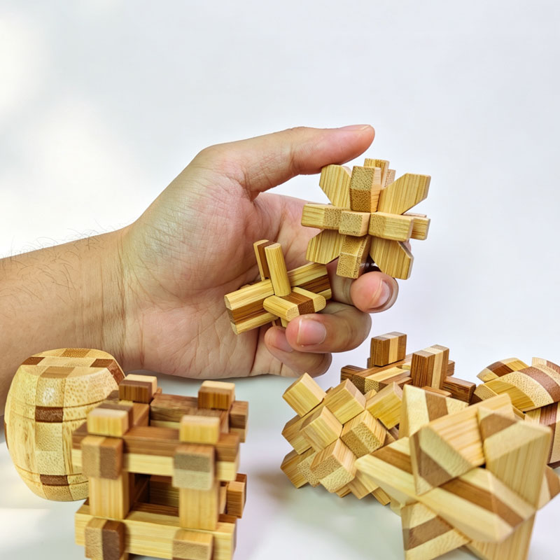 NEW 4.5CM Lu Ban Lock Puzzle B - Kids Education Yes review and price
