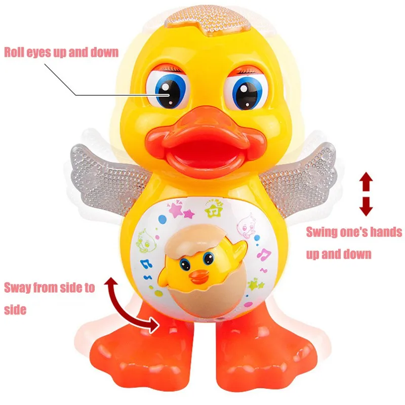 Electric Dancing Duck Toy Inte - Kids Education Yes review and price
