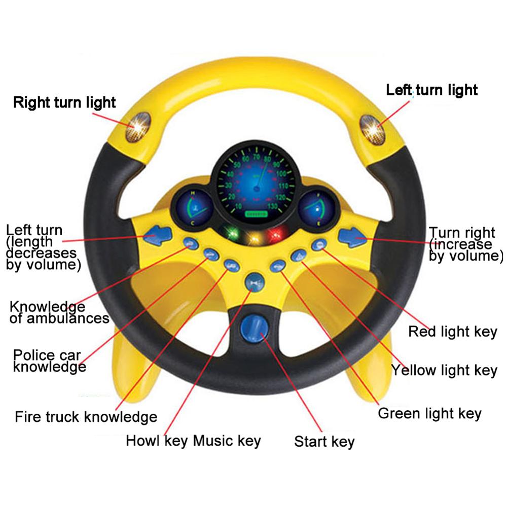 Electric Simulation Steering W - Kids Education Phone review and price