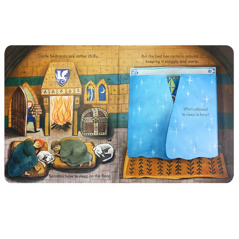 Usborne Peep Inside The Castle - Kids Education Picture review and price