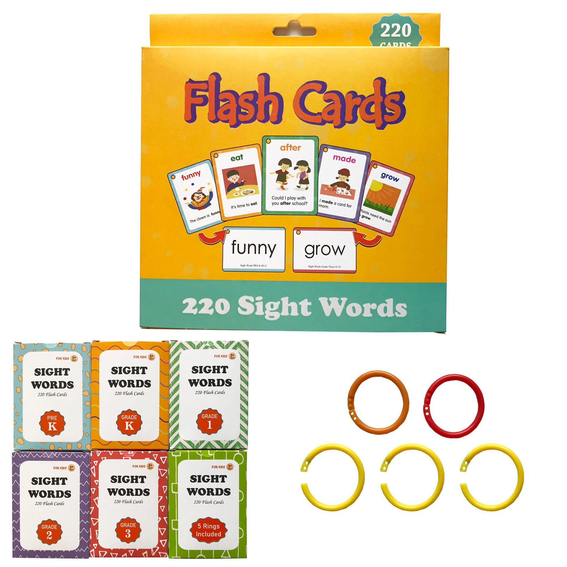 220 Sight Words English Flash  - Sight Word Game review and price