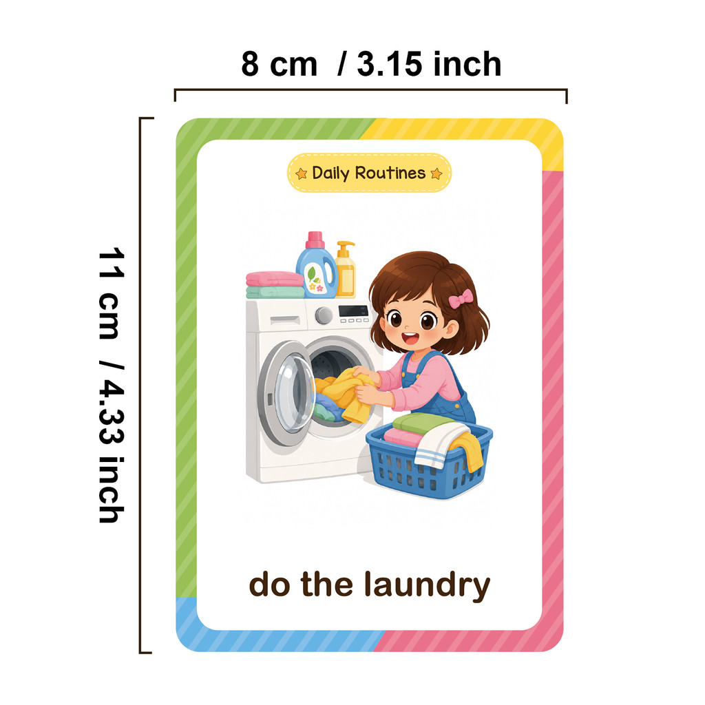 38 Words Daily Routines Learni - Kids Education Words review and price