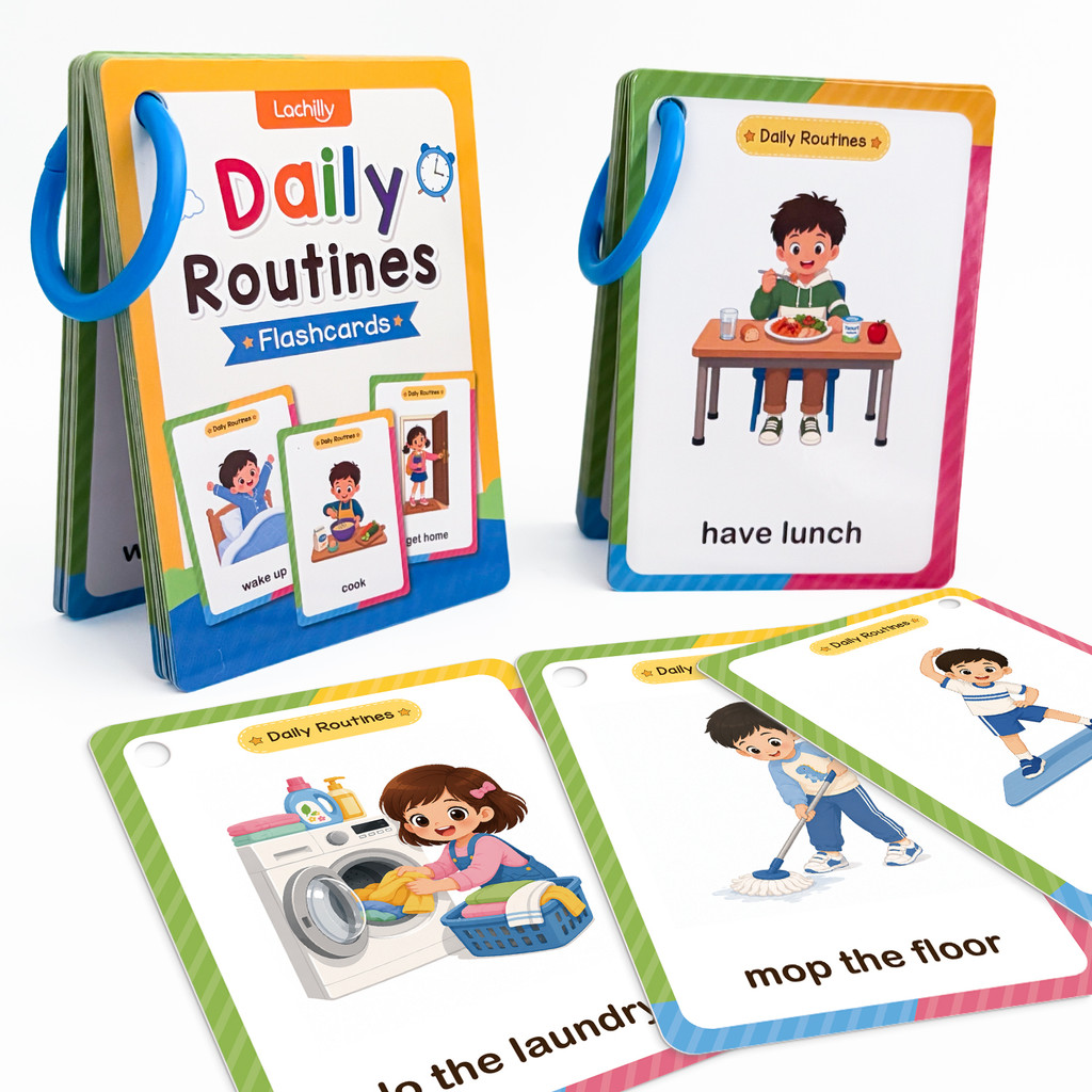 38 Words Daily Routines Learni - Kids Education Words review and price