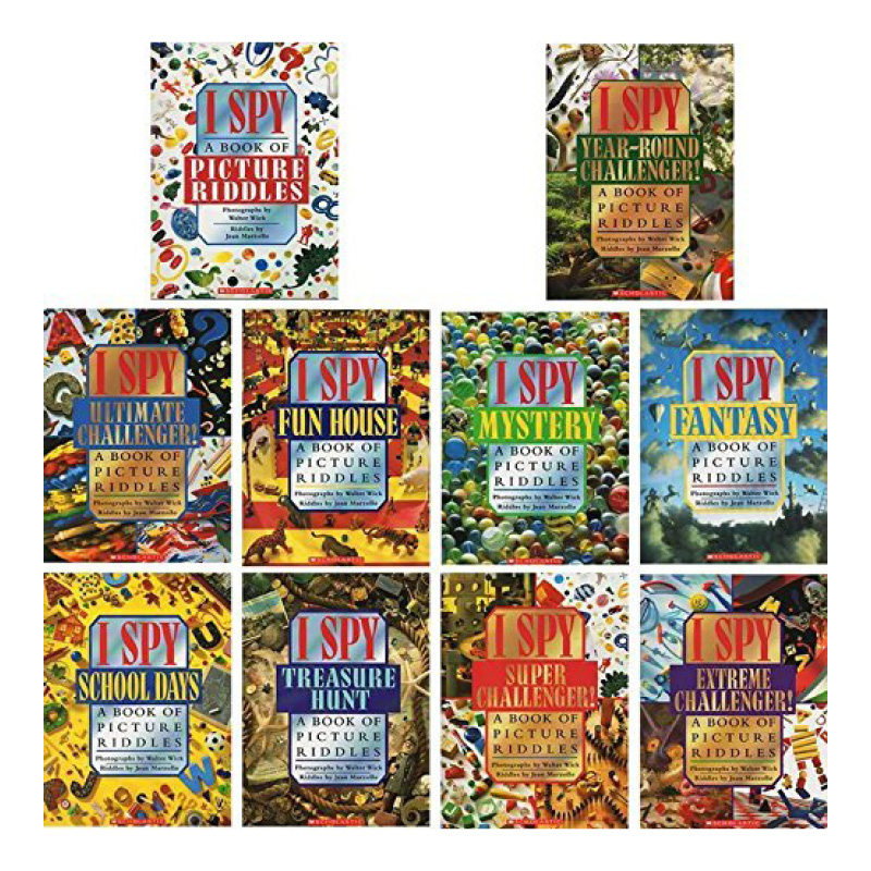 10 Books Set I Spy Ultimate Co - Kids Education Picture review and price