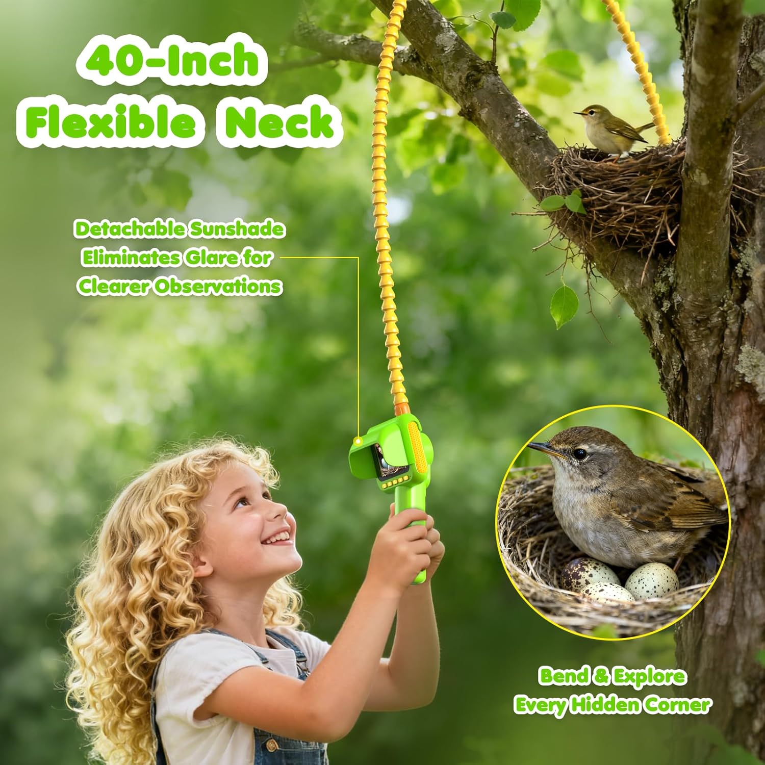 Endoscope for Kids, Borescope  - Kids Education Yes review and price