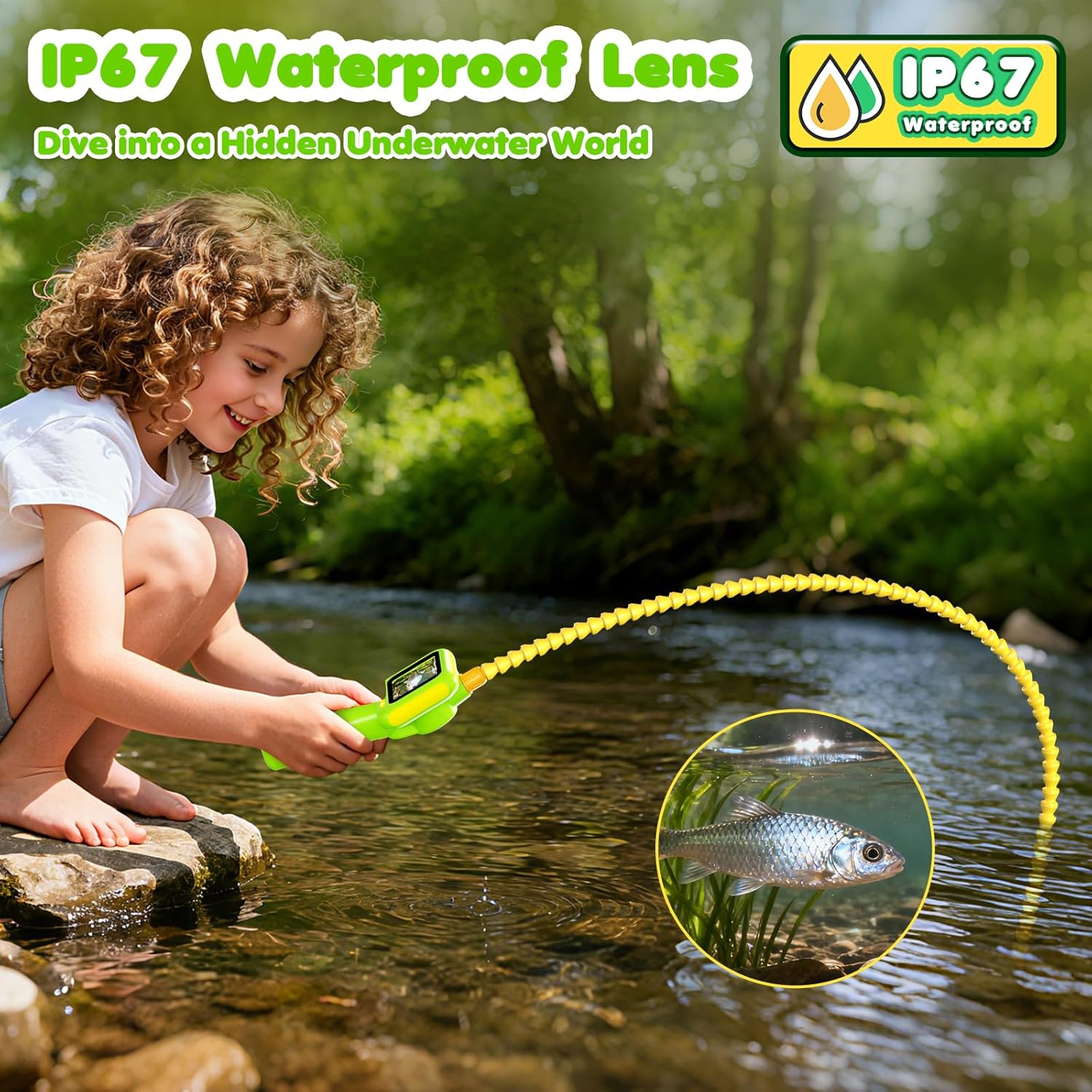Endoscope for Kids, Borescope  - Kids Education Yes review and price