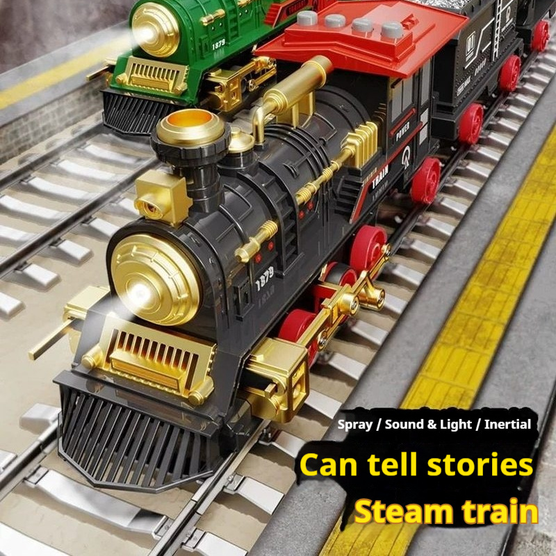Kids Electric Retro Steam Trai - Kids Education Story review and price