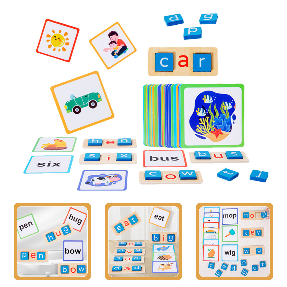 1Set Alphabet Spelling Game Wo - Kids Education Words review and price