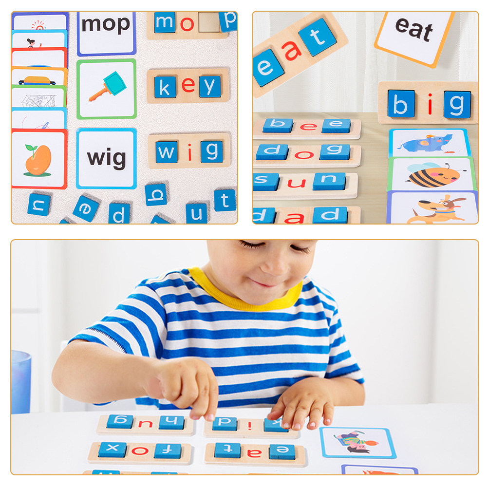 1Set Alphabet Spelling Game Wo - Kids Education Words review and price