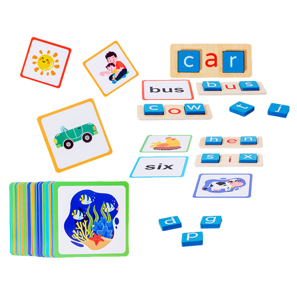 1Set Alphabet Spelling Game Wo - Kids Education Words review and price