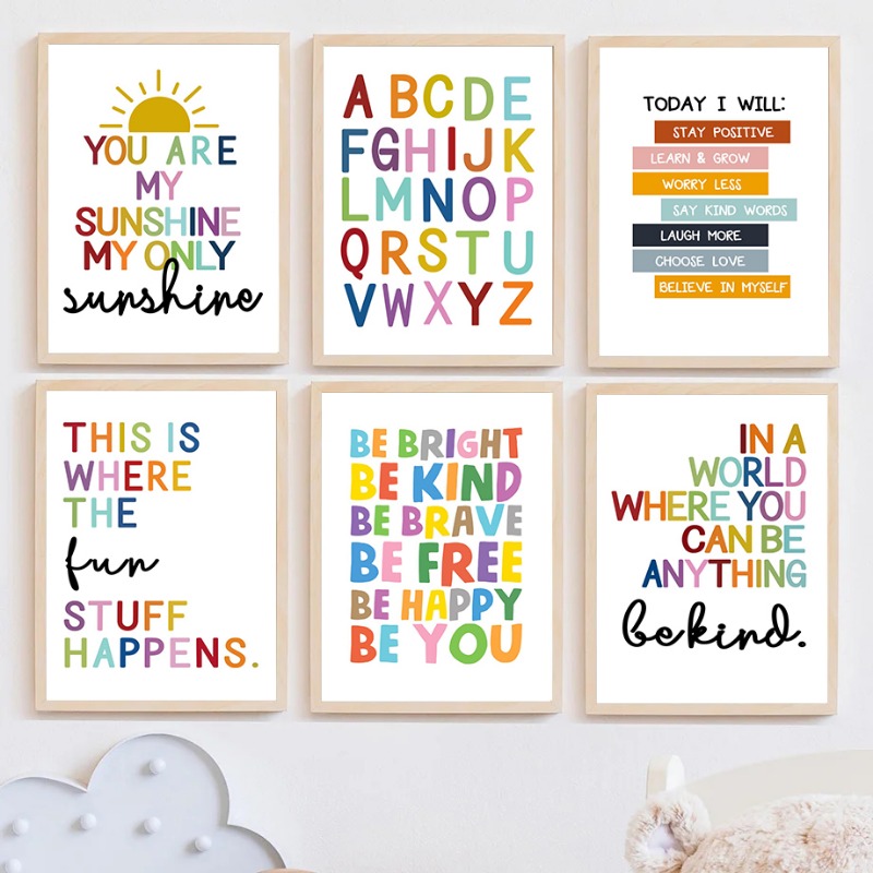 English Education Poster Alpha - Kids Education Yes review and price